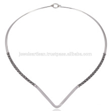 925 Silver Handmade Simply Designer beautiful Ladies Necklace